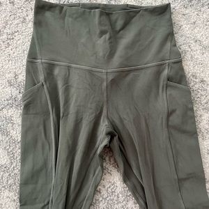 Lululemon Align Sage Leggings 25’ with pockets